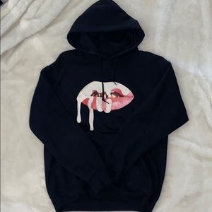 Kylie lips hoodie size small